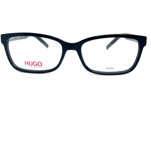 HUGO BOSS HG 1014 OIT Rectangular Eyeglasses Frame Black 145MM H15640